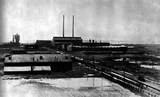 Общий вид прокатного цеха завода 'Амурсталь'. Комсомольск-на-Амуре. 1940г.